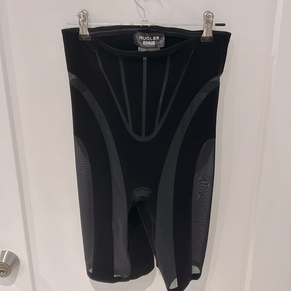 Mugler x Wolford Flock Shaping shorts - Picture 4 of 6